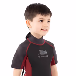 Trespass Boys Wetsuit Short Length 3mm Milo - 11-12 Years, Black
