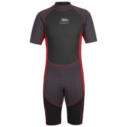 Trespass Mens Wetsuit Short 3mm Back Zipper Argon - M, Black