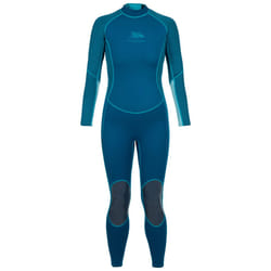 Trespass Womens Wetsuit 3mm Full Length Lox - 8, Cosmic Blue Marl