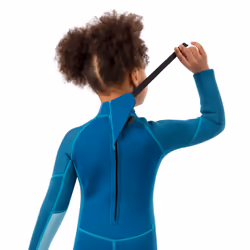 Trespass Girls Wetsuit Full Length 3mm Lillian - 5-6 Years, Cosmic Blue Marl