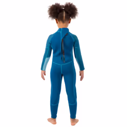 Trespass Girls Wetsuit Full Length 3mm Lillian - 7-8 Years, Cosmic Blue Marl