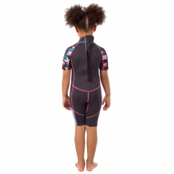 Trespass Girls Short Wetsuit Short Posie - 3-4 Years, Dark Grey