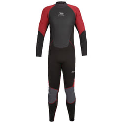 Trespass Mens Wetsuit Full Length 3mm Rear Nitrox - XS, Merlot Marl