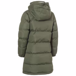 Trespass Girls Padded Jacket Hooded Tiffy - 2-3 Years, Navy