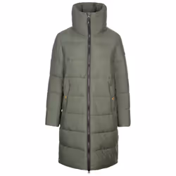 Trespass Womens Padded Jacket Deep Collar Faith - 16, Ivy