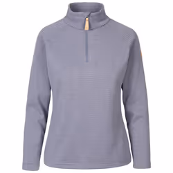 Trespass Womens 1/2 Zip Long Sleeve Pullover Olga - 8, Denim Blue Marl
