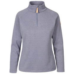 Trespass Womens 1/2 Zip Long Sleeve Pullover Olga - 8, Denim Blue Marl