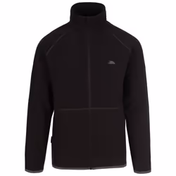 Trespass Male Fleece Full Front Zip Faxfleet - M, Black