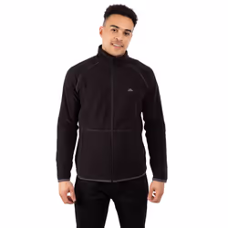 Trespass Male Fleece Full Front Zip Faxfleet - XL, Black