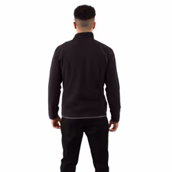 Trespass Male Fleece Full Front Zip Faxfleet - XXL, Black