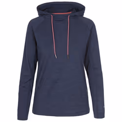Trespass Womens Hoodie Long Sleeve Top Hattie - 10, Navy Marl