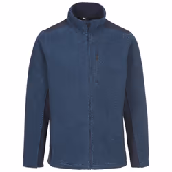 Trespass Mens Fleece Jacket Full Zip Faratino - XS, Smokey Blue Stripe