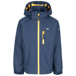 Trespass Boys Waterproof Jacket Overwhelm - 7-8 Years, Navy