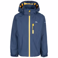 Trespass Boys Waterproof Jacket Overwhelm - 9-10 Years, Navy