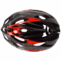 Trespass Adult Bike Helmet Crankster - S/M, Red X