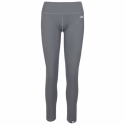 Trespass Womens Gym Leggings Vivien Marl - 14, Dark Grey Marl
