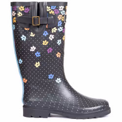 Trespass Womens Wellie Boots Full Length Samira - 4, Daisy Print