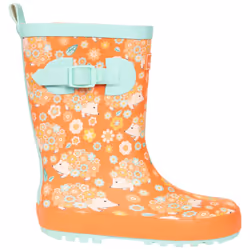 Trespass Kids Welly Boot Wellies Puddle - 12, Hedgehog Print