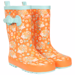 Trespass Kids Welly Boot Wellies Puddle - 2, Hedgehog Print