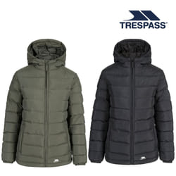 Trespass Womens Padded Jacket Casual Elegant - 6, Army