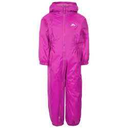 Trespass Babies Rainsuit Waterproof Button - 12/18, Purple Orchid