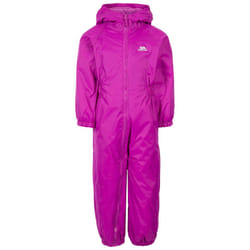 Trespass Babies Rainsuit Waterproof Button - 12/18, Purple Orchid