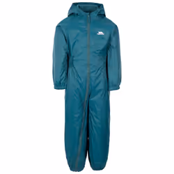 Trespass Babies Rainsuit Waterproof Button - 12/18, Teal