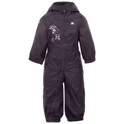 Trespass Babies Rainsuit Waterproof Dripdrop - 6/12, Dark Grey