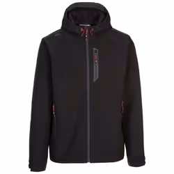 Trespass Mens Softshell Jacket with Hood Marlon B - S, Black
