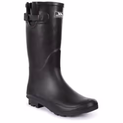 Trespass Womens Wellie Boots Full Length Damon - 6, Black
