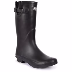 Trespass Womens Wellie Boots Full Length Damon - 8, Black