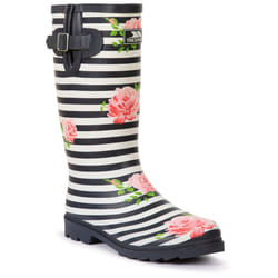 Trespass Womens Wellie Boots Full Length Elena - 5, Floral Stripe