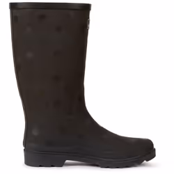 Trespass Womens Wellie Boots Full Length Elena - 8, Black Polka Dot