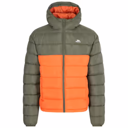 Trespass Mens Padded Jacket Winter Coat Oskar - M, Ivy