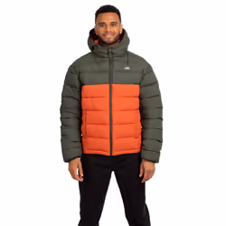 Trespass Mens Padded Jacket Winter Coat Oskar - S, Ivy