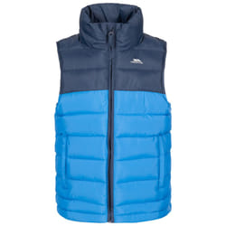 Trespass Kids Padded Gilet Bodywarmer Oskar - 7-8 Years, Navy