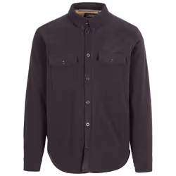 Trespass Mens Shirt Sherpa Lined Dattin - XXXL, Dark Grey