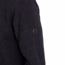 Trespass Mens Fleece Full Zip Hoodie Sheelane - L, Black Marl