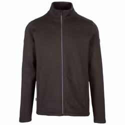 Trespass Mens Fleece Full Zip Recycled Marl Rundel - M, Dark Grey Marl