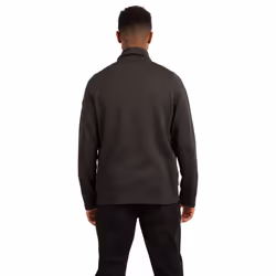 Trespass Mens Fleece Full Zip Recycled Marl Rundel - S, Dark Grey Marl