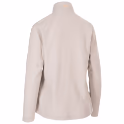 Trespass Womens 1/2 Zip Fleece Jacket Meadows - 16, Pale Grey