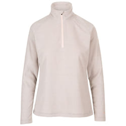 Trespass Womens 1/2 Zip Fleece Jacket Meadows - 18, Pale Grey