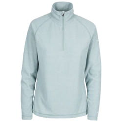 Trespass Womens 1/2 Zip Fleece Jacket Meadows - 18, Teal Mist