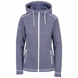 Trespass Womens Fleece Jacket Full Zip Reserve - 16, Navy Stripe