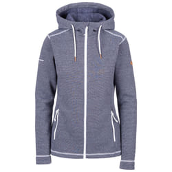 Trespass Womens Fleece Jacket Full Zip Reserve - 8, Navy Stripe