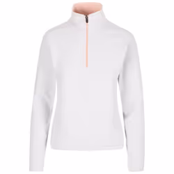 Trespass Womens Fleece Jacket With 1/2 Zip Skylar - 12, Pale Grey