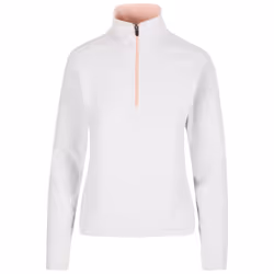 Trespass Womens Fleece Jacket With 1/2 Zip Skylar - 16, Pale Grey