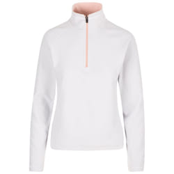 Trespass Womens Fleece Jacket With 1/2 Zip Skylar - 16, Pale Grey