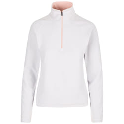 Trespass Womens Fleece Jacket With 1/2 Zip Skylar - 18, Pale Grey