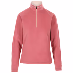 Trespass Womens Fleece Jacket With 1/2 Zip Skylar - 16, Rose Blush
